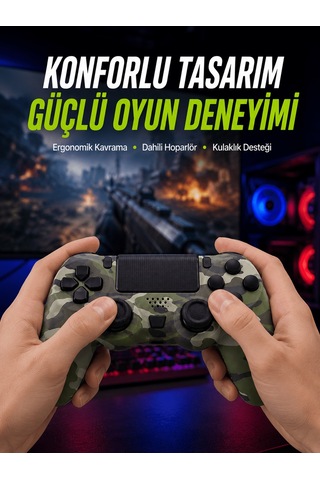 Dahili Hoparlör Ve Kulaklık Girişli Oyun Kolu - Kişisel Ve Ortak Ses Deneyimi 93826997