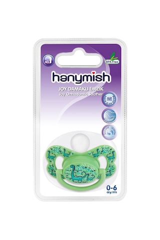 Hanymish 106 Joy Damaklı Emzik No:1 0-6 Ay Yeşil