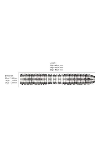 Shot Aı Scorpula % 90 Tungsten Çelik Uçlu Dart Oku 25