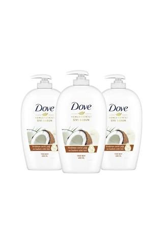 Dove Hindistan Cevizi Yağı Ve Badem Sütü Özü Sıvı Sabun 450ml X PKT.DOVE.028 Diğer