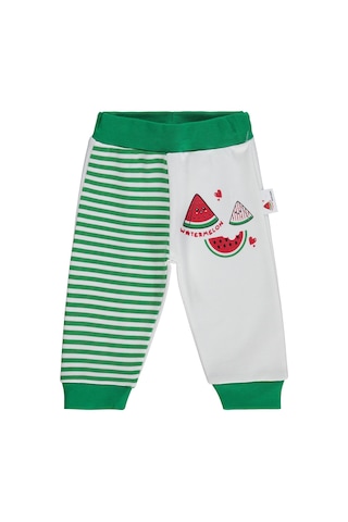 Nova Baby Karpuz Kokulu Ribanalı 1-9 Ay Tek Alt Bebe - Ekru