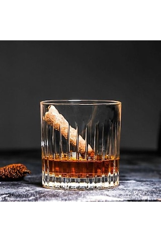 1 Adet Batı Klasik Dikey Tahıl Eski Moda Viski Cam Bar Ev Ofis Ruhları Likör Rhum Şarap İçme Kupası Copas De Vidrio Eski Moda Cam Altın