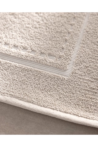 Madame Coco Angeline Pamuklu Ayak Havlusu - Bej - 50x80 Cm - Natural Koleksiyon 8684427040355 Ekru