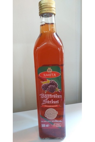 Nahita Katkısız Böğürtlen Sirkesi Cam 500 ML