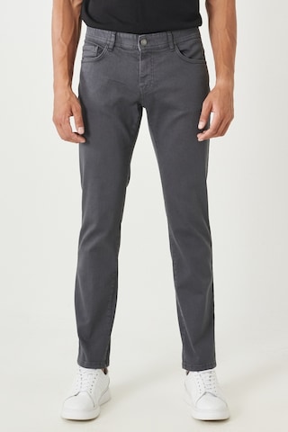 Ac&Co / Altınyıldız Classics Erkek Antrasit 360 Derece Her Yöne Esneyen Rahat Slim Fit Pantolon 4A1400000002ATR56