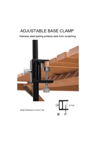Yunboo Alüminyum Katlanabilir Dış Mekan Aydınlatma Ve Eşya Tutucu Raftı Farklı Boyut Seçenekleri Çok Renkli