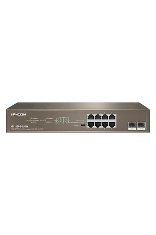 Ip-com G1110p-8-150w 8 Port Gigabit Poe 2 Port Gigabit Sfp Poe Switch 130w