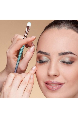 Makyaj Fırçaları Seti 11 Adet Denizkızı Makyaj Fırçası Seti Makyaj Fırçaları