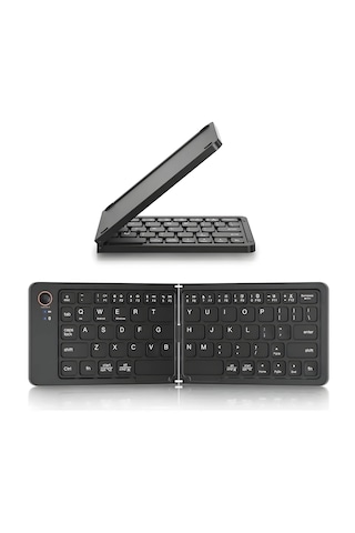 Forzacase Şarjlı Katlanabilir Kablosuz Bluetooth Klavye Fc1030