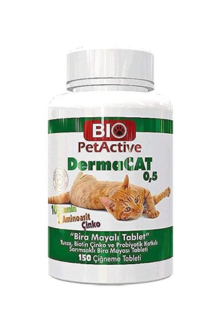 Petactive Dermacat Brewers Kedi Vitamini 150 Tablet