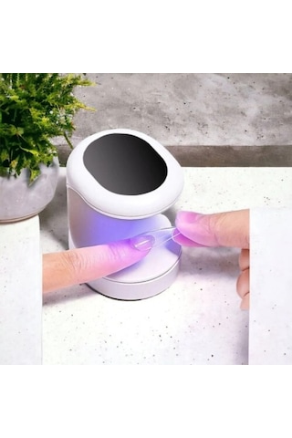 Mini Uv Tırnak Kurutucu Açık Pembe