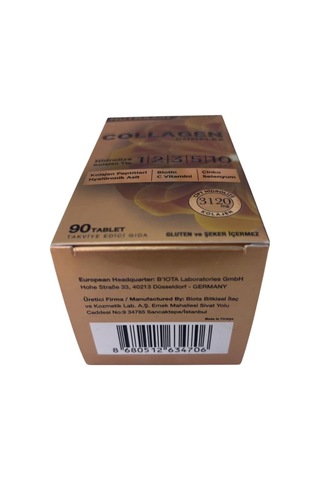 Beauty Collagen Complex 90 Tablet, Tip 1-2-3-5-10 Hidrolize Kolajen, Kolajen Peptitleri, Hyaluronik Asit, Biotin, Çinko, Selenyum