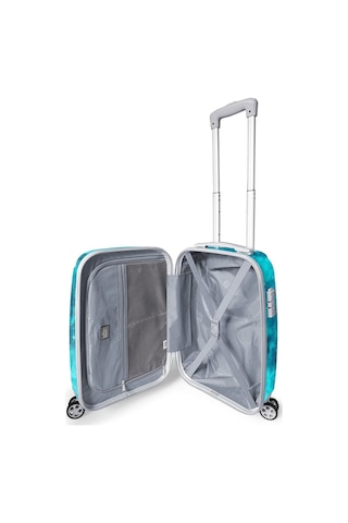 Coral High Renkli Desenli Pc 3'lü Valiz Seti 16830 Yeşil