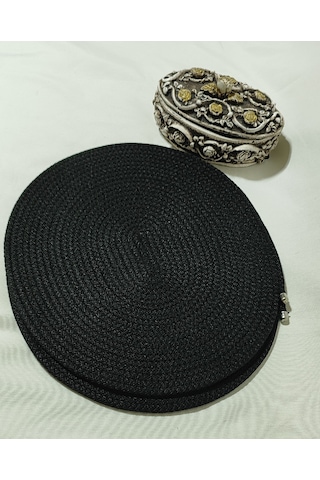 Kordon İpten Oval 2li Supla Takımı Siyah