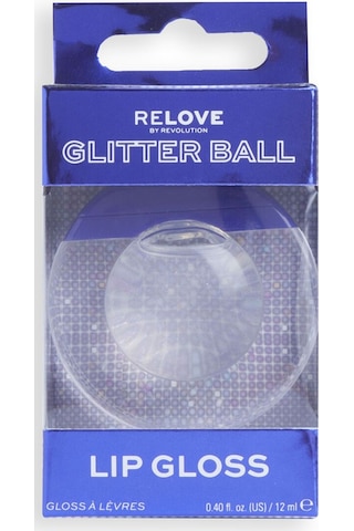 I Heart Revolution Dancing Queen Glitter Ball Lip Gloss Crystal Clear