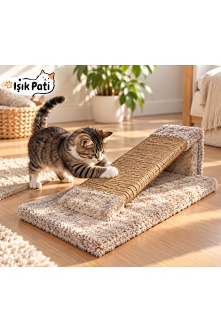Işık Pati Kedi Tırmalama Rampası