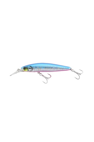 Jackall Big Backer Wangan Minnow 9.8cm 21gr Blue Pınk