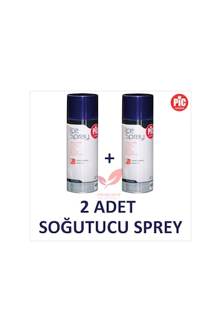 Pic Solution Soğutucu Sprey 400 Ml - Ice Spray 2 Adet Çok Renkli
