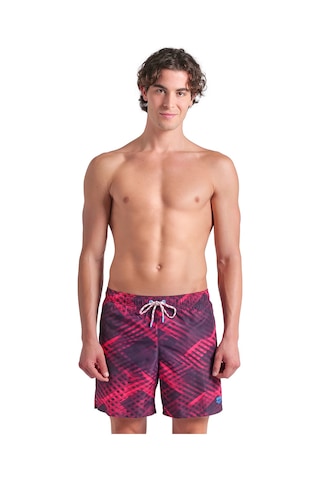 Arena Water Prints Beach Erkek Mor Deniz Şortu 007153911 Mor