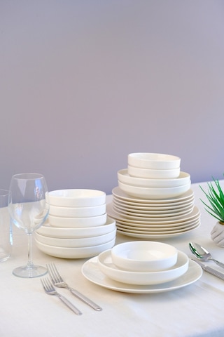 Tabak Evi Porselen Sofia Yemek Takımı 24 Parça 6 Kişilik