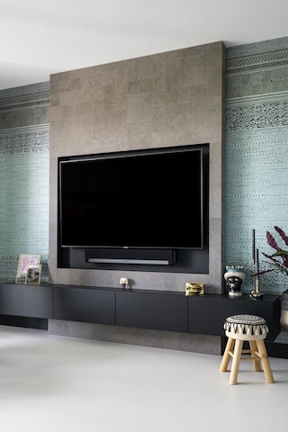 Joy Tv Ünitesi Siyah Tv Altı Modülü
