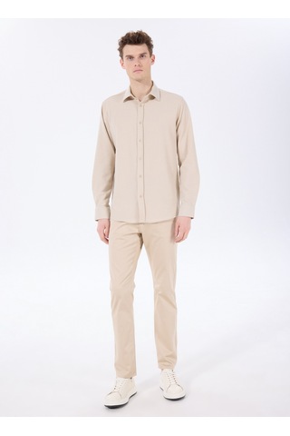 Fabrika Comfort Bej Erkek Regular Fit Armürlü Ceket Fc5sm-ckt 2526