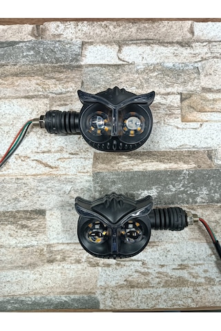 Motosiklet Baykuş Sinyal Takım 2'li