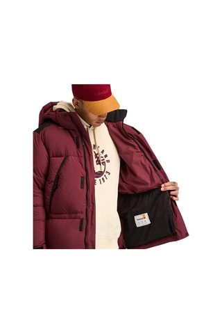 Timberland Howker Durable Waterrepellent Rec.down P Erkek Ceket Bordo
