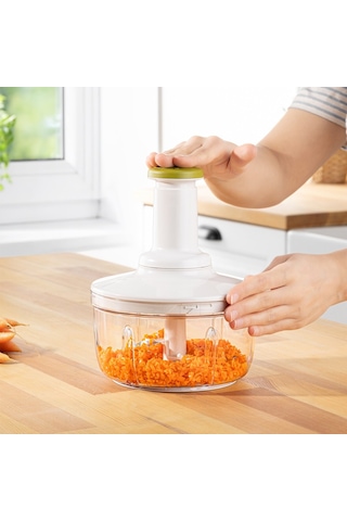 Mugiss M-14 Basmalı El Rondosu Doğrayıcı - Büyük Boy 3 Bıçaklı 1.5 Lt Mika Kristal Hazne- 12'li Paket Diğer
