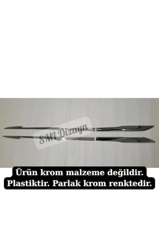 Honda Civic Fc5 Krom Kapı Çıtası Nikelaj 4 Parça Plastik 16-21