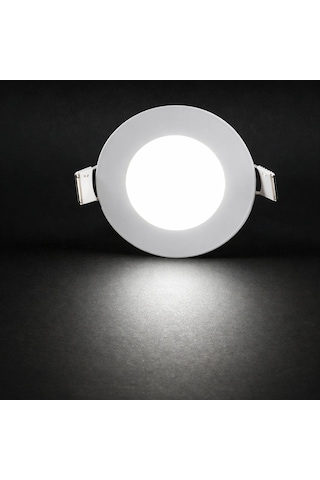 1 Adet Cata Ct 5145 Sıva Altı 6w Led Spot 6400k Beyaz Işık çok renkli