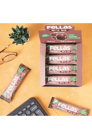 Fellas Meyve Bar, Duble Kakaolu, 35gr X 12 Adet