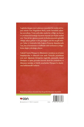 Ağustosta Görüşürüz - Gabriel Garcia Marquez - Can Yayınları