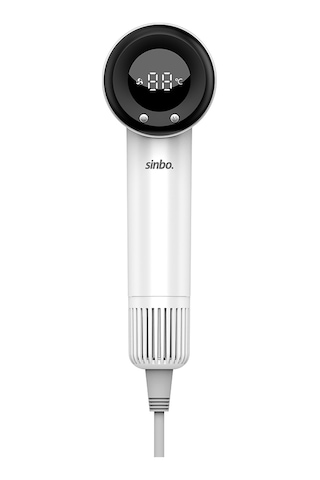 Shd-1756 Bldc Saç Kurutma Makinesi Beyaz 800w 110.000 Rpm Dijital Ekran