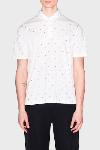 Armani Exchange Erkek Polo Xm000735 Af10356 F0198 Beyaz Beyaz