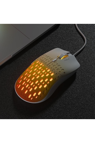 Aula S11 Pro 3600 DPI RGB Optik Oyuncu Mouse