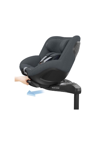 MaxiCosi Mica 360 Pro İSize Dünyanın İlk Kızaklı, Araç Dışına Çıkabilen İsofix'Li 360 Dönebilir Yatabilir 018 Kg Bebek Oto Koltuğu Authentic Graphite