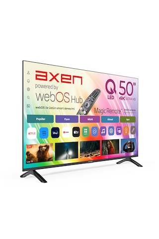 Axen AX50QMN252C-S Ultra HD 4K LED TV