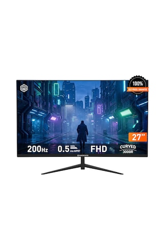 Gamebooster Lyris Ff20 27" 200hz 0.5ms Fhd Va Panel 3000r Curved Gaming Monitör Gb-27m1f200cfmr
