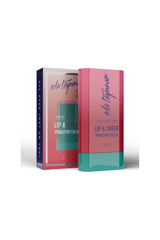 Eda Taşpınar Lip & Cheek Cream Blush Stick Proactive Color