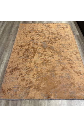Hoom Rugs Arkaik Plz 11 Kızıl Hardal Etnik Renkli Vintage Makine Halısı Kızıl Kiremit