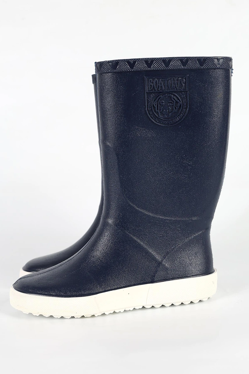 Boatilus Nautic-f Erkek Çocuk Navy/white Yağmur Çizmesi Lacivert - Beyaz