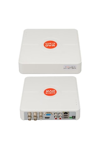 Powermaster Pm-12180 4 Kanal 5mp Destekli 1080n H265 Xmeye Video Çıkışlı Dvr/xvr Kayıt Cihazı