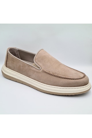 Greyder 64696 Vizon Nubuk Deri Erkek Casual Comfort Ayakkabı Vizon