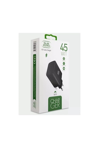 Subzero Sg73 45 W Pd Turbo Ev Şarj Başlığı Usb C Hızlı Adaptör