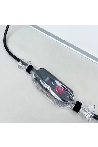 Glanz Elektrikli Araç Şarj Adaptör Yağmur Koruma Brandası, Ev Şarj Adaptör Koruyucu 45 - 23cm