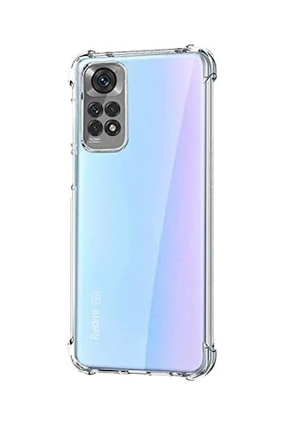 Xiaomi Redmi Note 11 İçin Kılıf Shock Absorbing Şeffaf Redmi Note 11 İle Uyumlu Kılıf - Şeffaf