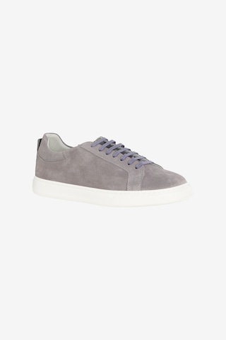 Altınyıldız Classıcs Erkek Grı %100 Deri Rahat Taban Sneaker Spor Ayakkabı Gri