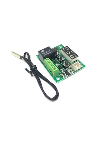 W1209 Dijital Termostat Modülü 12v Sıcaklık Kontrol Cihazı Kuluçka, Akvaryum, Isıtma Soğutma