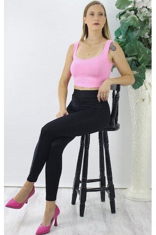Lukas Micro Parçalı Crop Pudra - Lks2022.25-9013201004228